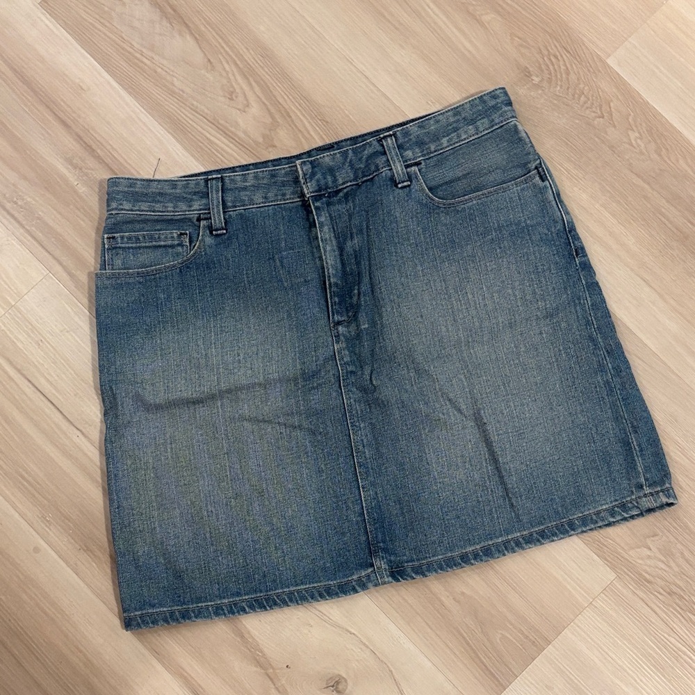 Ralph Lauren denim western mini Skirt Sz 10